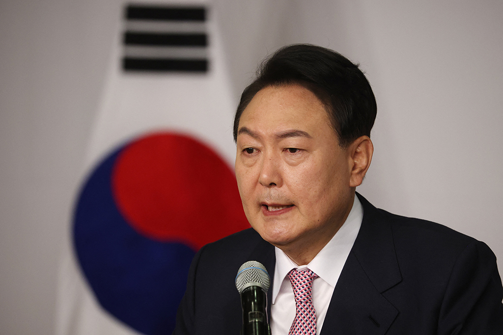 Yoon Suk Yeol ist der neue südkoreanische Präsident (Bild: Kim Hong Ji/Pool/AFP)