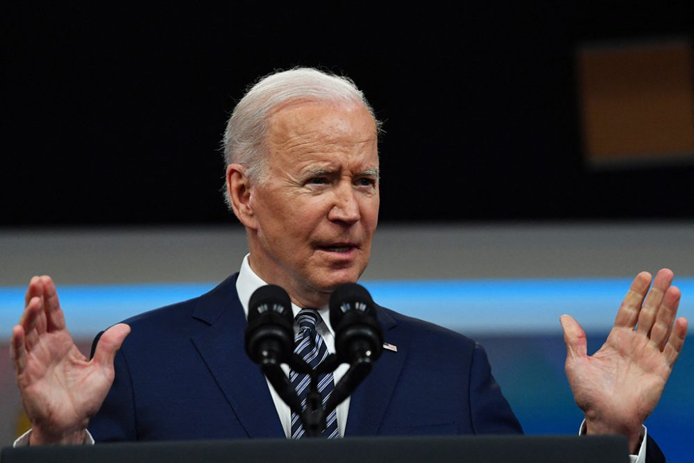 US-Präsident Joe Biden in Washington (Bild vom 31. März 2022)