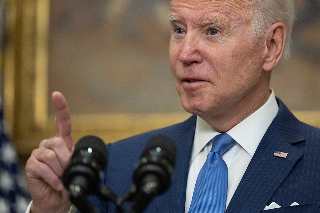 US-Präsident Joe Biden (Archivbild: Jim Watson/AFP)