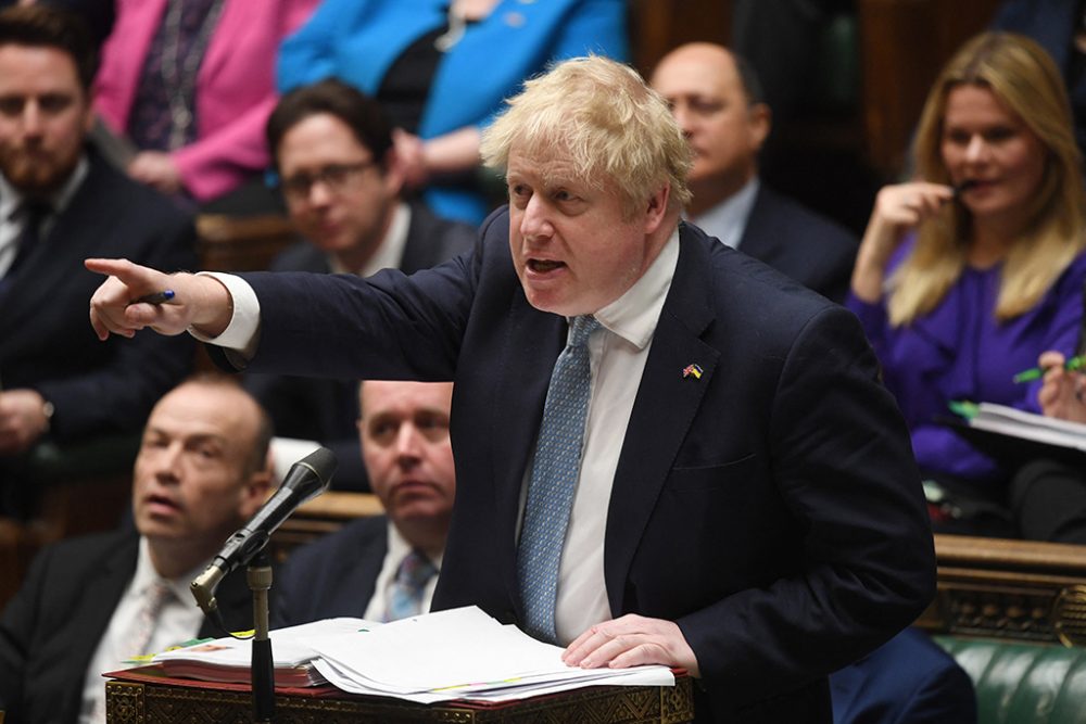 Der britische Premierminister Boris Johnson