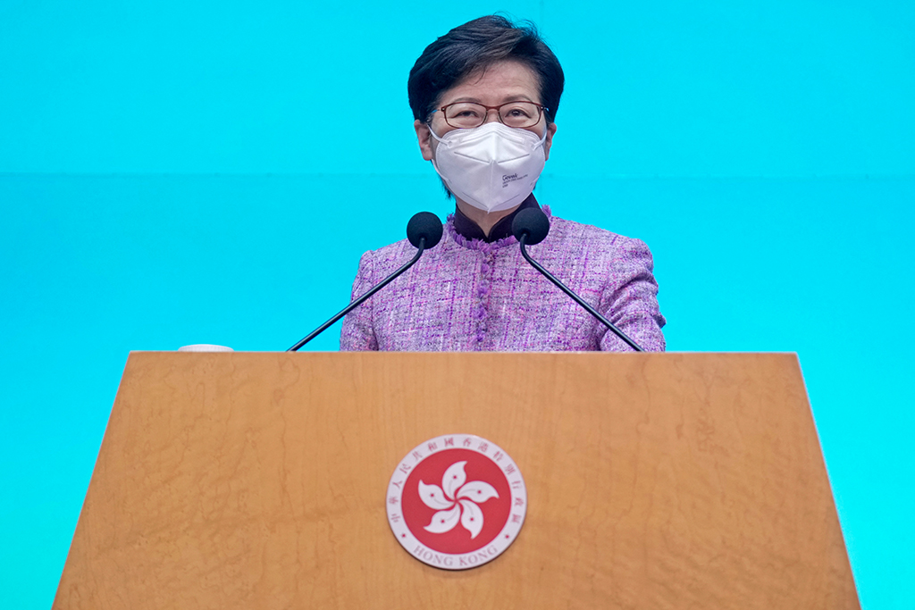 Hongkongs Regierungschefin Carrie Lam will keine zweite Amtszeit