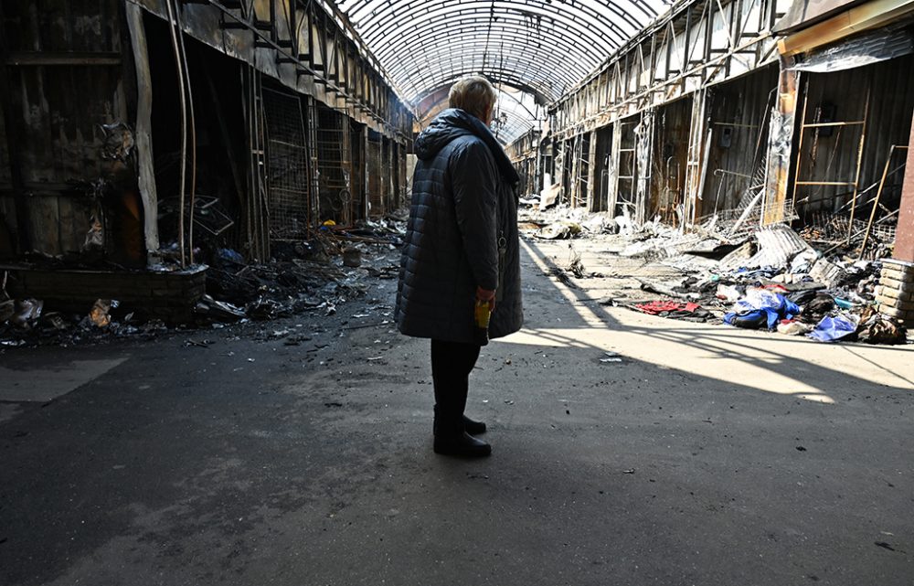 Zerstörungen in Charkiw (Bild: Sergey Bobok/AFP)