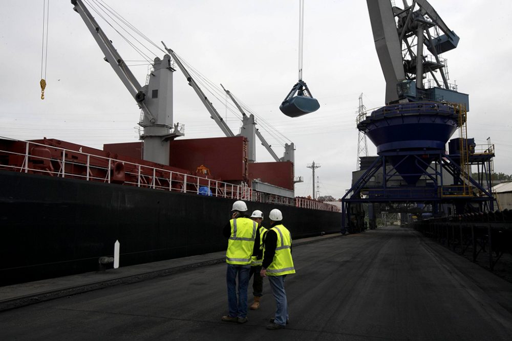 Der Hafen von Gent (Bild: Nicolas Maeterlinck/Belga)