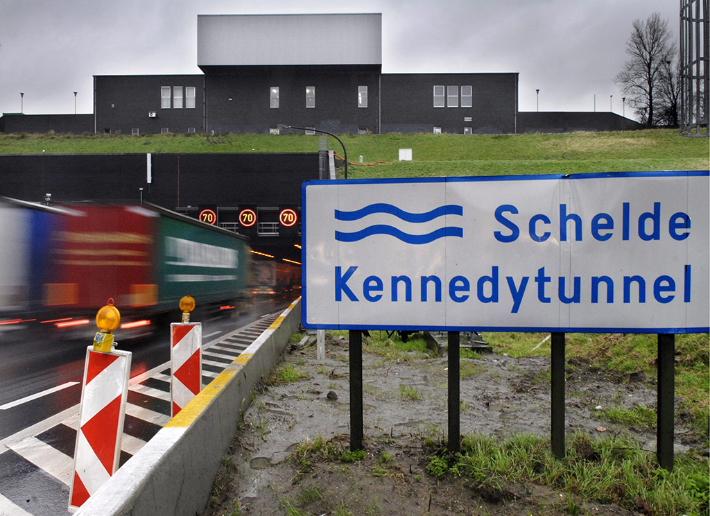 Kennedy-Tunnel in Antwerpen (Bild: Dirk Waem/Belga)