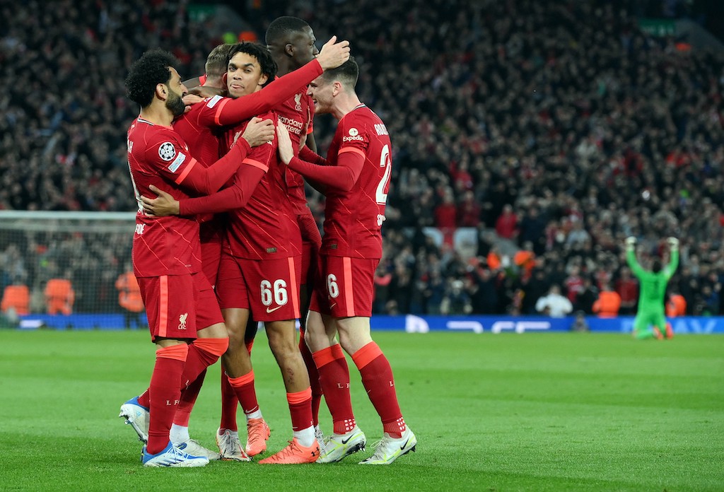 In der zweiten Halbzeit durfte Liverpool mehrfach jubeln (Bild: Lluis Gene/AFP)