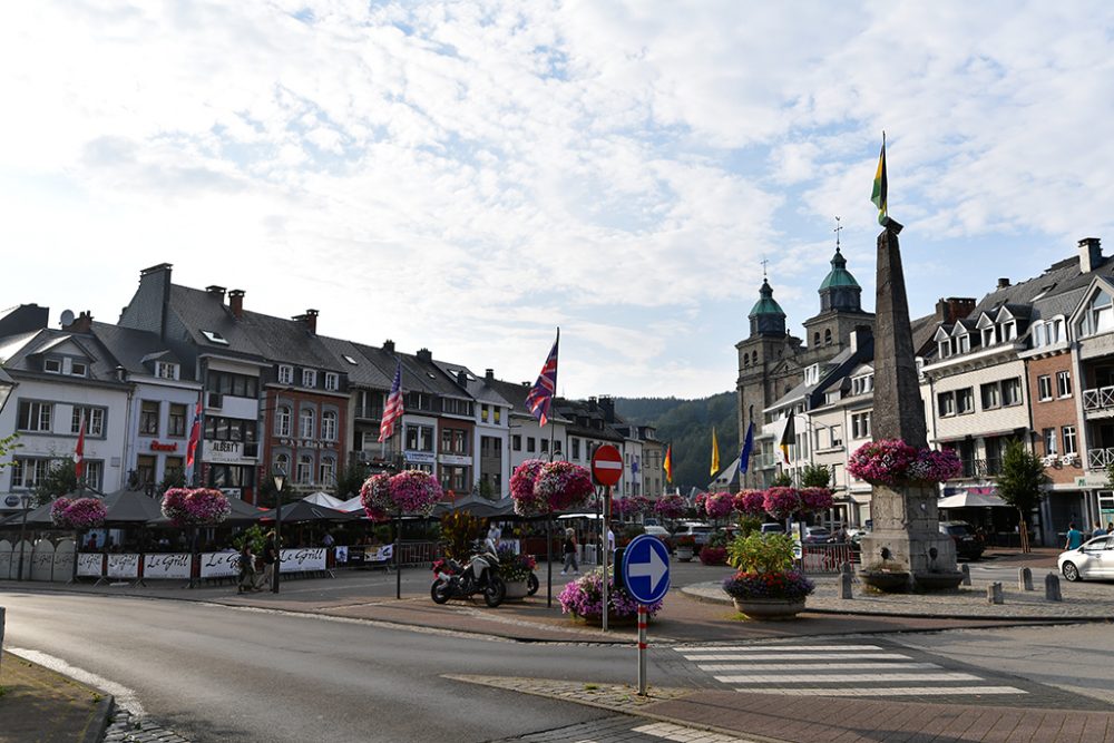 Die Innenstadt von Malmedy (Archivbild)