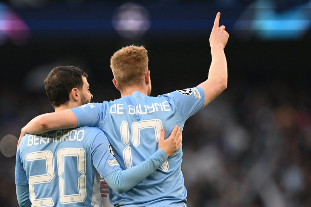 Kevin De Bruyne führt Manchester City zum Sieg (Bild: Paul Ellis/AFP)