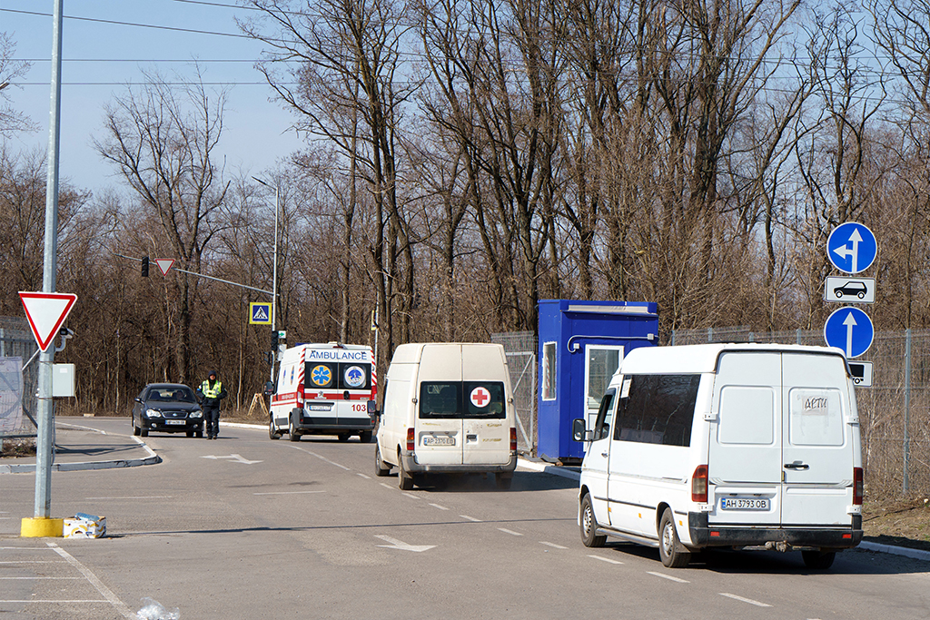 Hilfslieferungen auf dem Weg nach Mariupol (Bild vom 29. März)