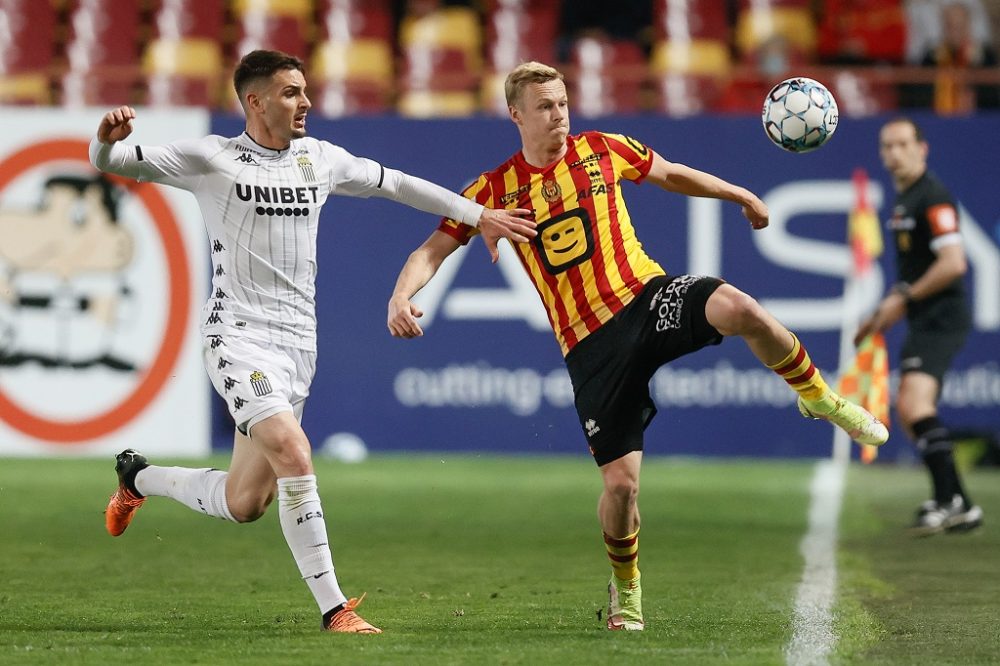 Charleroi reiste zum Auftakt der Europa Play-Off nach Mechelen (Bild: Bruno Fahy/Belga)