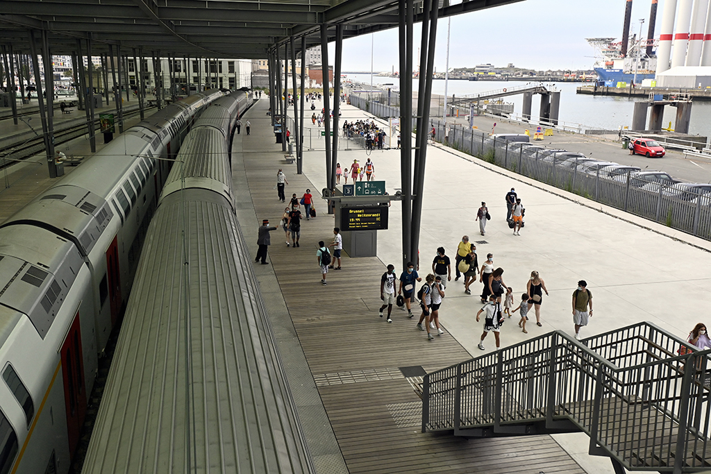 Bahnhof von Ostende (Archivbild: Eric Lalmand/Belga)