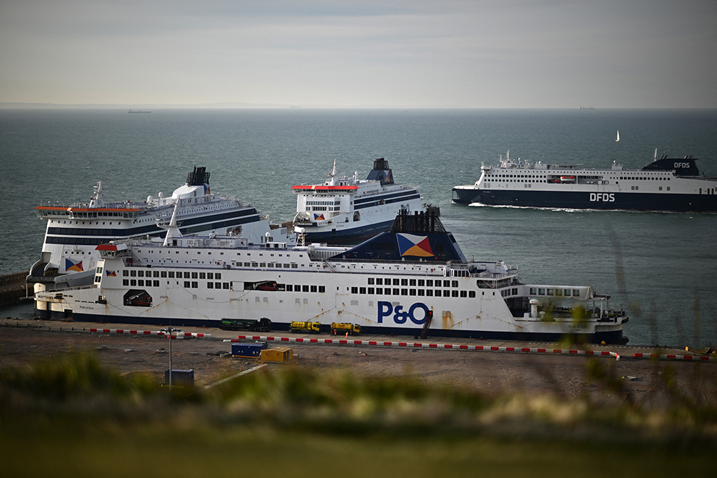 P&O-Fähre in Dover (Archivbild: Ben Stansall/AFP)