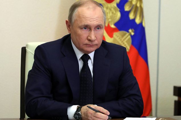 Russlands Präsident Wladimir Putin (Archivbild: Mikhail Klimentyev/Sputnik/AFP)