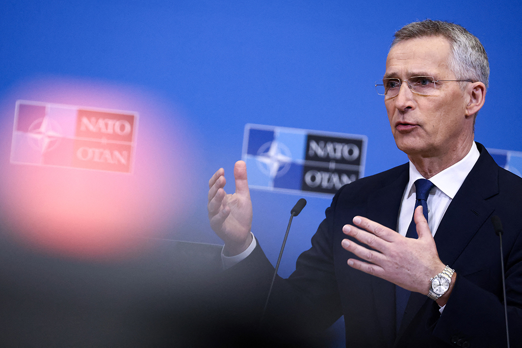 Nato-Generalsekretär Jens Stoltenberg (Bild: Kenzo Tribouillard/AFP)