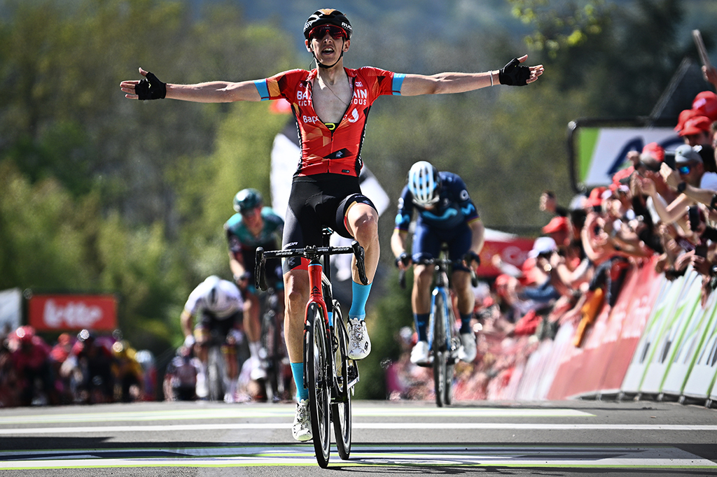 Dylan Teuns gewinnt Flèche Wallonne (Bild: Jasper Jacobs/Belga)