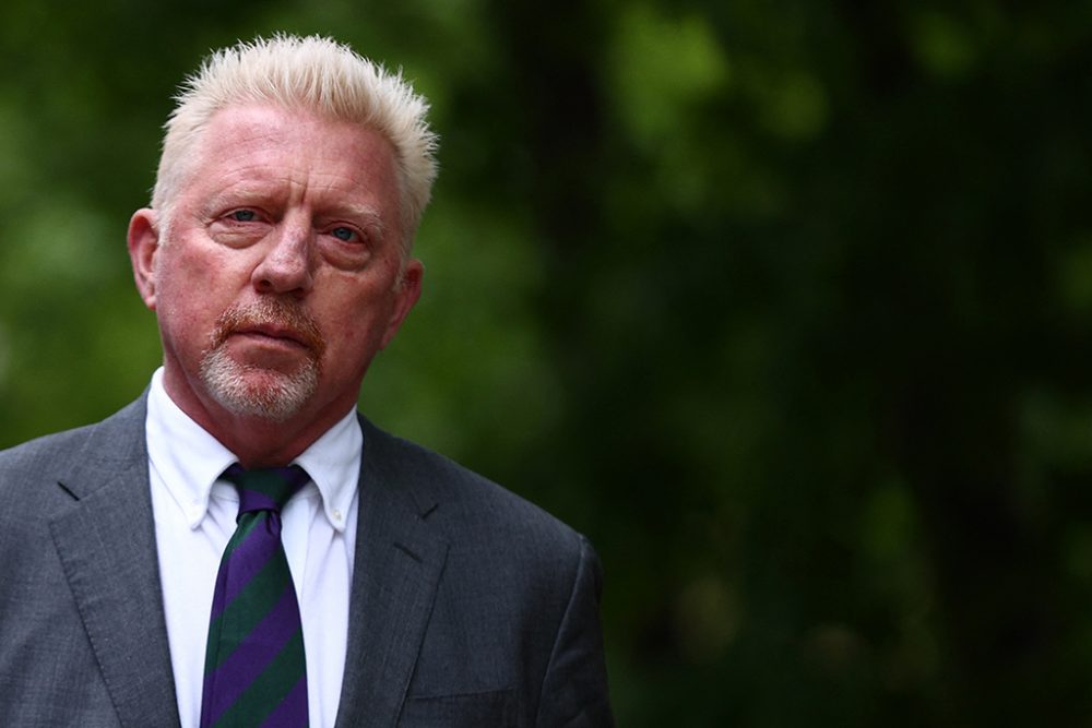 Boris Becker vor der Urteilsverkündung (Bild: Adrian Dennis/AFP)