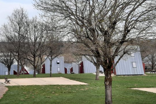 Aufnahmezentrum in Worriken (Bild: Chantal Delhez/BRF)