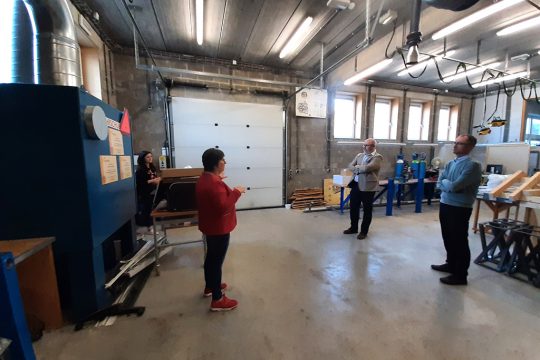 ZAWM St. Vith - Werkshalle (Bild: Andreas Lejeune/BRF)