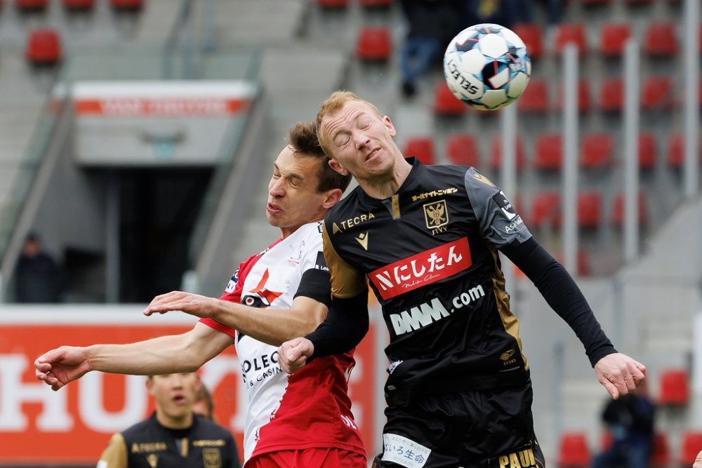 Christian Brüls auswärts mit Sint Truiden bei Zulte Waregem