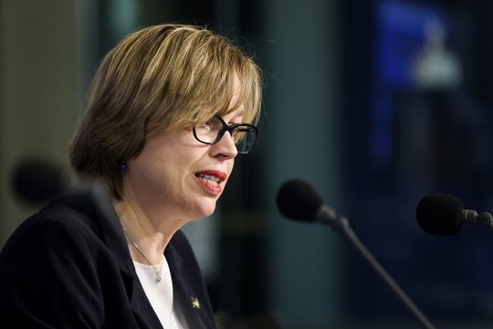 Catherine De Bolle (Bild: Kenzo Trobouillard/AFP)