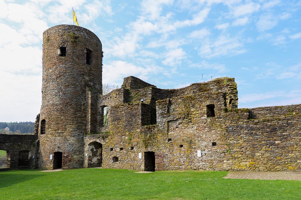 Die Burg von Reuland (Bild: Julien Claessen/BRF)