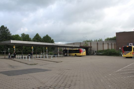 Bushof an der Aachener Straße in Eupen (Archivbild: Michaela Brück/BRF)