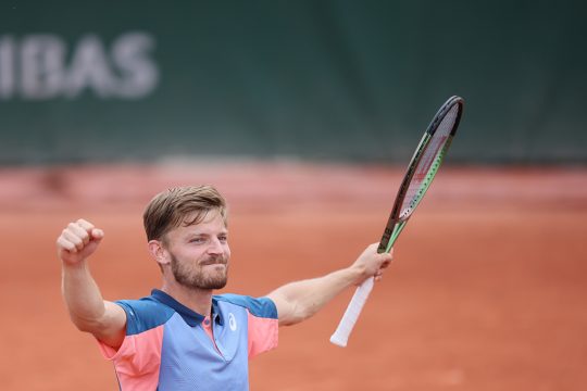 Zieht in die zweite Runde ein: David Goffin bei Roland Garros (Bild: Benoit Doppagne/Belga)