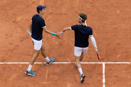 Joran Vliegen und Sander Gillé (Bild: Benoit Doppagne/Belga)