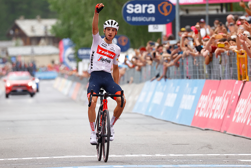 Giulio Ciccone gewinnt die 15. Etappe des Giro d'Italia (Bild: Luca Bettini/AFP)