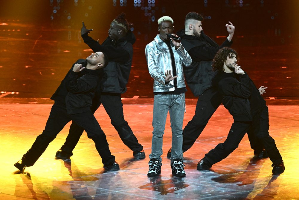 Jérémie Makiese im ESC-Halbfinale (Bild: Marco Bertorello/AFP)