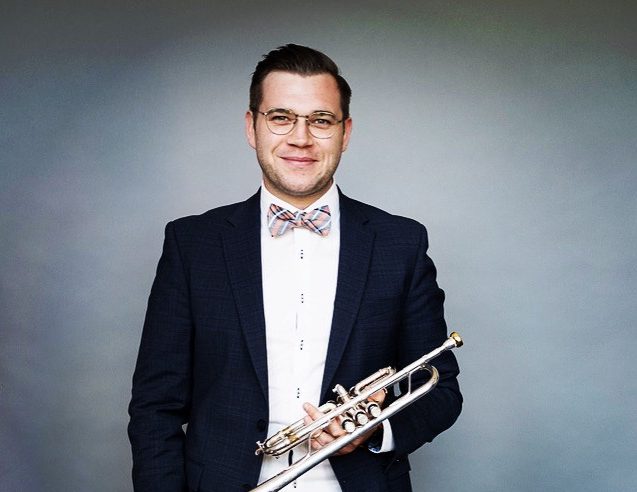 Julian Pauels ist aktuell Lehrer für Trompete an der Musikakademie (Bild: Peter Ortmann/ Musikakademie)