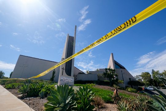 In dieser Kirche in Laguna Woods nahe Los Angeles ereignete sich die Schießerei (Bild: Ringo Chui/AFP)
