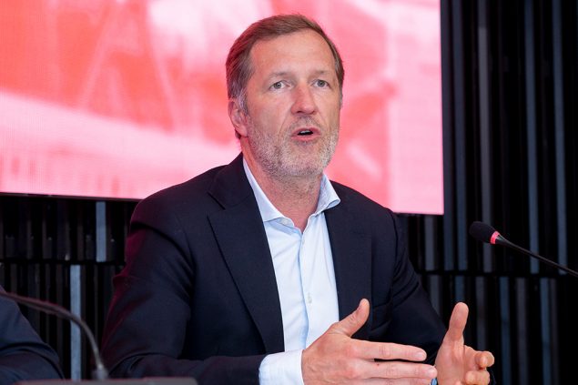 Paul Magnette am Montag in Brüssel (Bild: Hatim Kaghat/Belga)