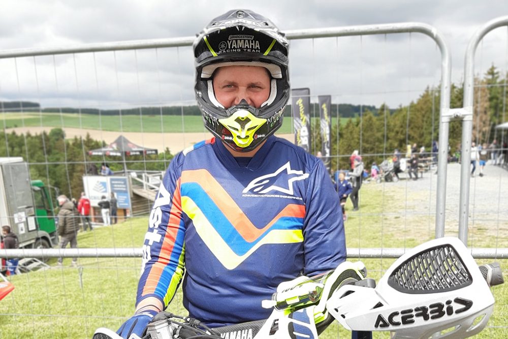 Kevin Hoffmann war beim Motocross in Dürler zum 30. Mal dabei (Bild: Christophe Ramjoie/BRF)