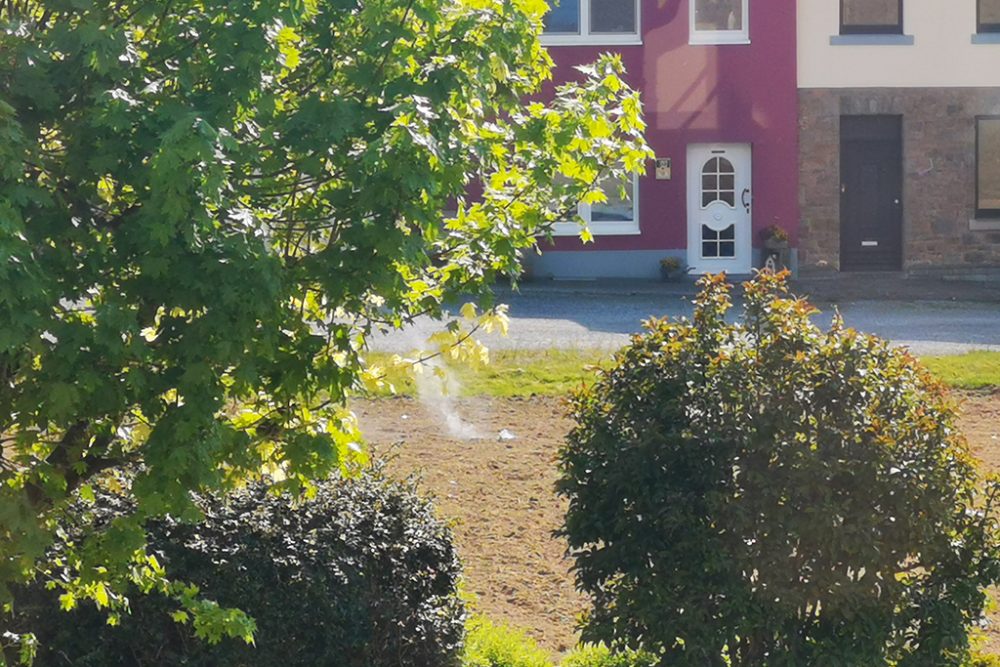 Phosphorbombe in St. Vith gefunden (Bild: Raffaela Schaus/BRF)