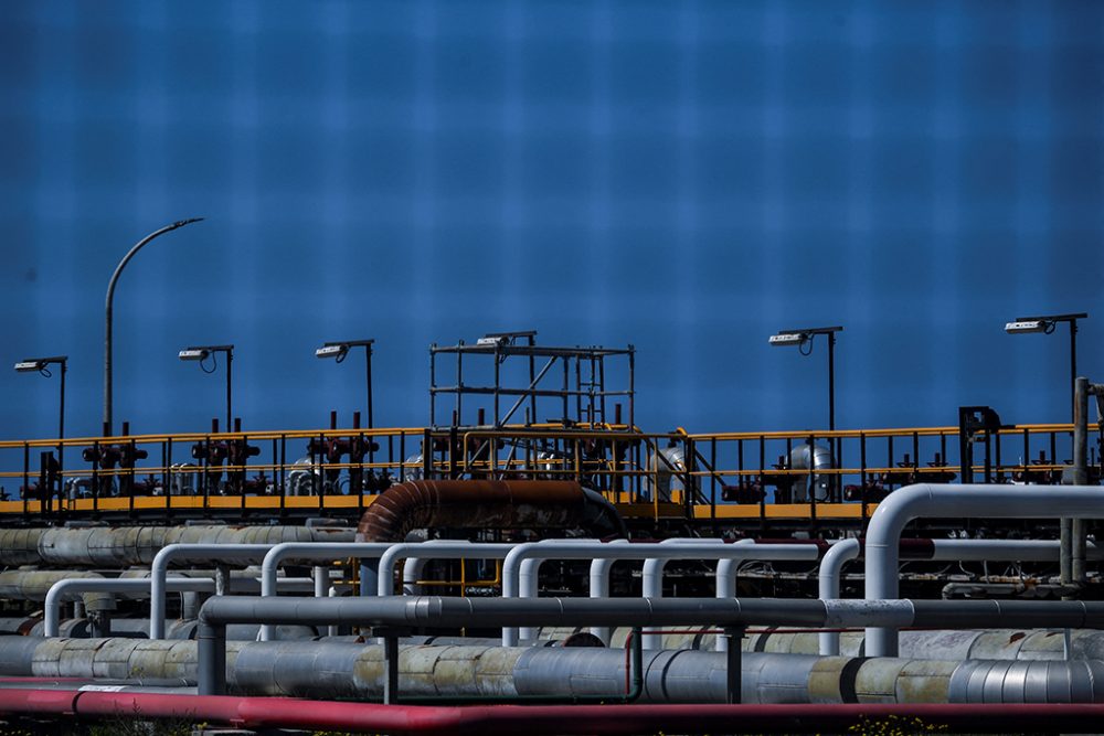 Öl-Pipeline am Hafen Sines in Portugal (Bild: Patricia De Melo Moreira/AFP)