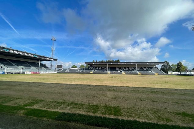 Neuer Rasen für das Kehrwegstadion (Bild: Bild: KAS Eupen)