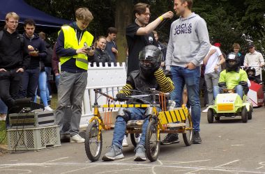 Seifenkistenrennen in Aachen (Bild: Marc-Lukas Seidlitz/BRF)