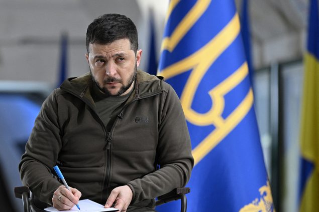 Der ukrainische Präsident Selenskyj (Archivbild: Genya Savilov/AFP)