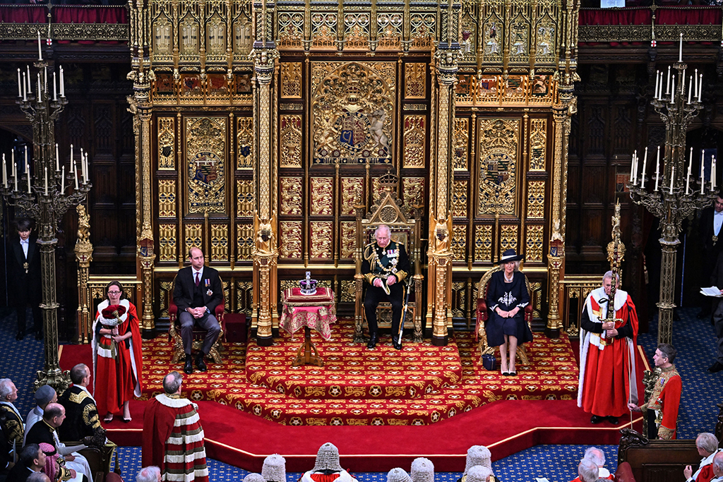 Prinz Charles im Parlament