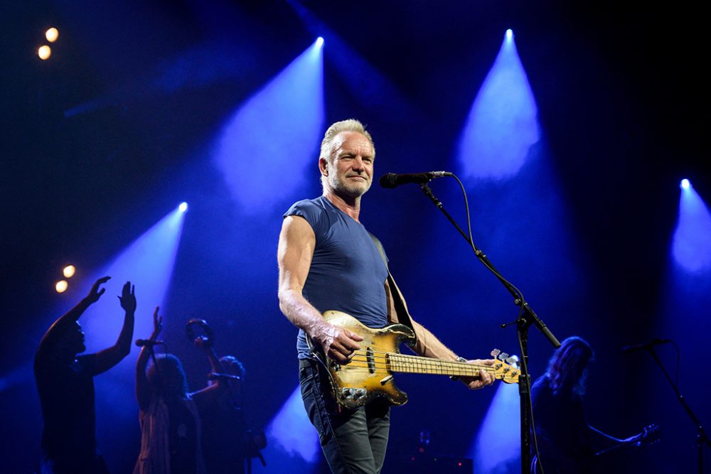 Sting beim Montreux Jazz Festival 2019 (Archivbild: Fabrice Coffrini/AFP)