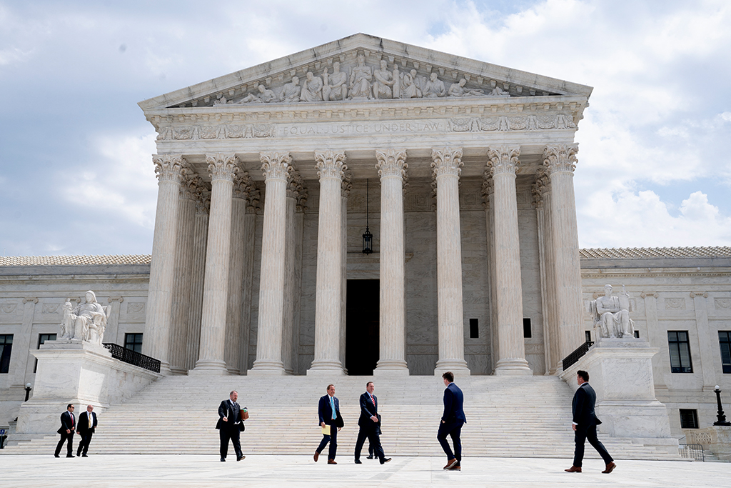 Supreme Court in Washington (Bild: Stefani Reynolds/AFP)