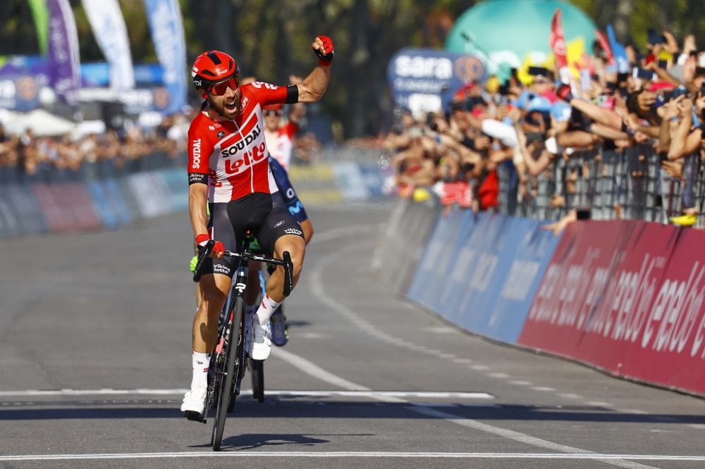 Thomas De Gendt siegt in Neapel (Bild: Luca Bettini/AFP)