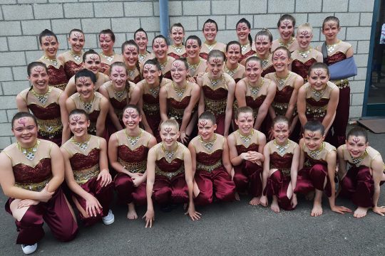 Die Truppe des TSV Recht möchte zur Gymnaestrada (Bild: Christophe Ramjoie/BRF)