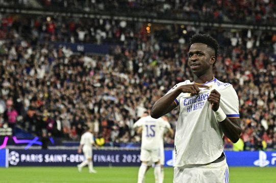 Real Madrids Stürmer Vinicius Junior (Bild: Javier Sorano/AFP)