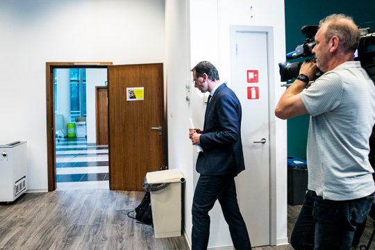 Wouter Beke hat am Donnerstagabend seinen Rücktritt angekündigt (Bild: Hatim Kaghat/Belga)