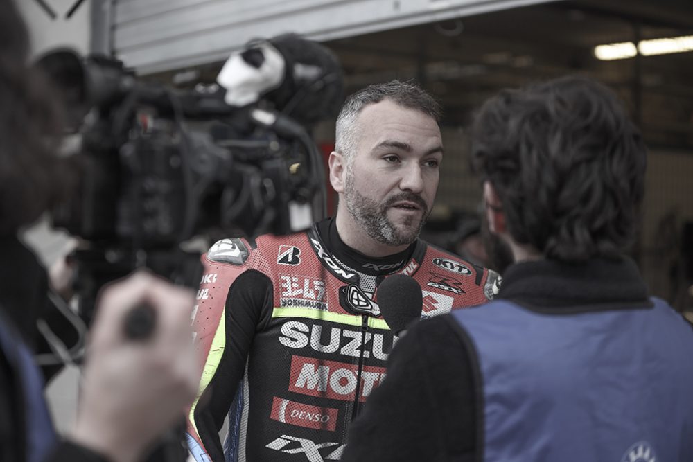 Bei der Autogrammstunde in Malmedy wird auch Motorrad-Langstreckenweltmeister Xavier Siméon aus Brüssel dabei sein (Bild: EWC)