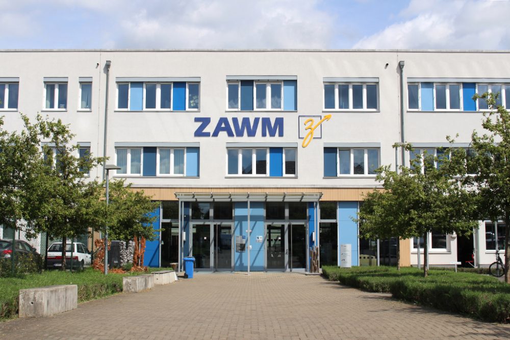 ZAWM-Standort an der Vervierser Straße in Eupen