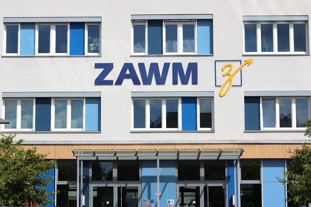 ZAWM-Standort an der Vervierser Straße in Eupen