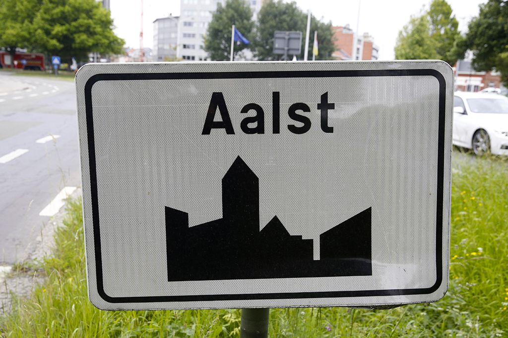 Ortsschild von Aalst (Illustrationsbild: Nicolas Maeterlinck/Belga)