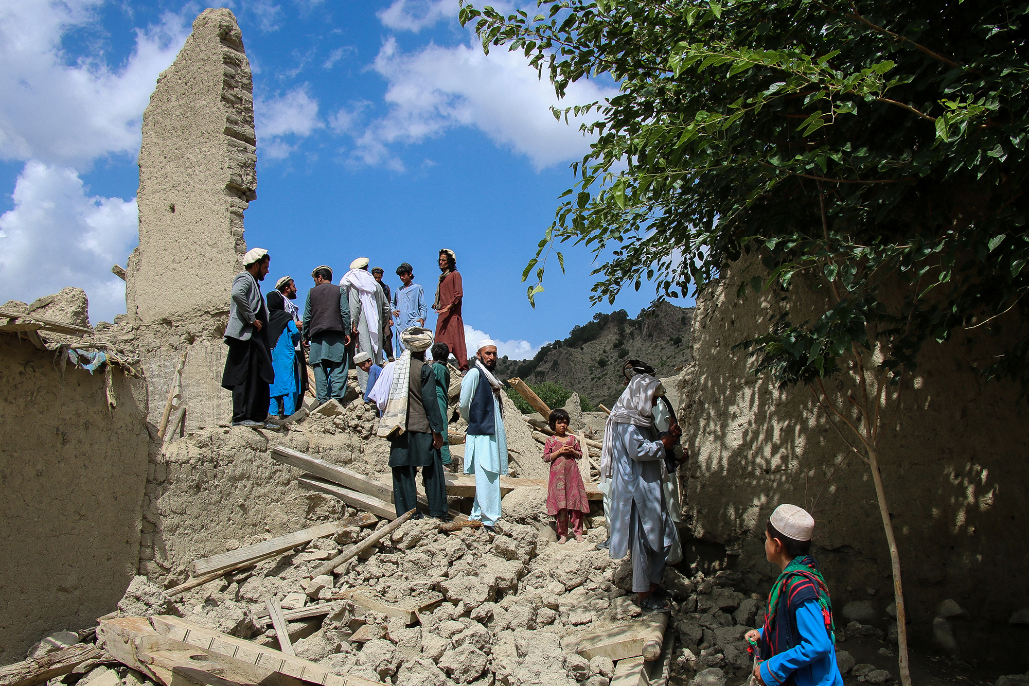 Nach dem Erdbeben in Afghanistan